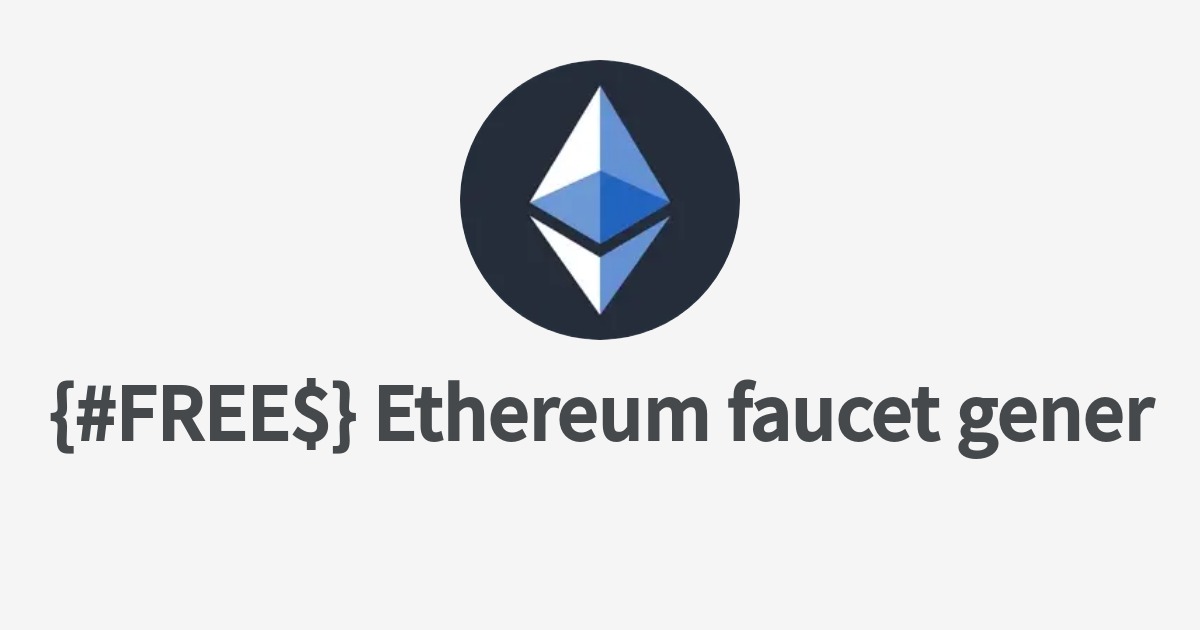 get free ethereum faucet