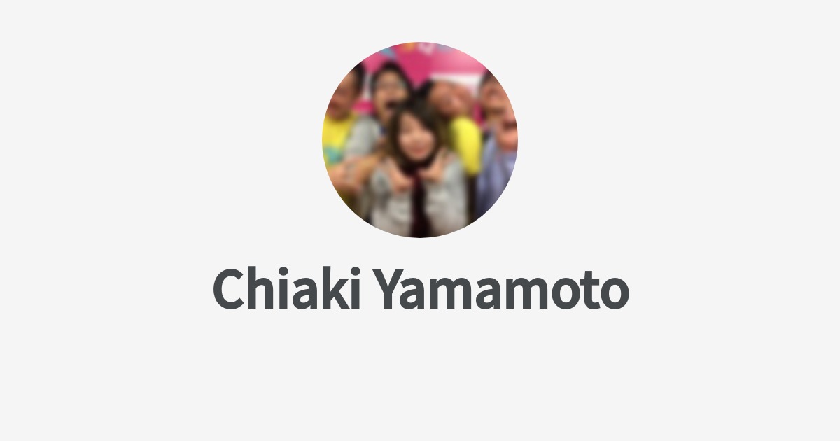 山本 千晶 Chiaki Yamamoto Wantedly Profile